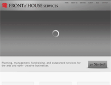 Tablet Screenshot of fohservices.com
